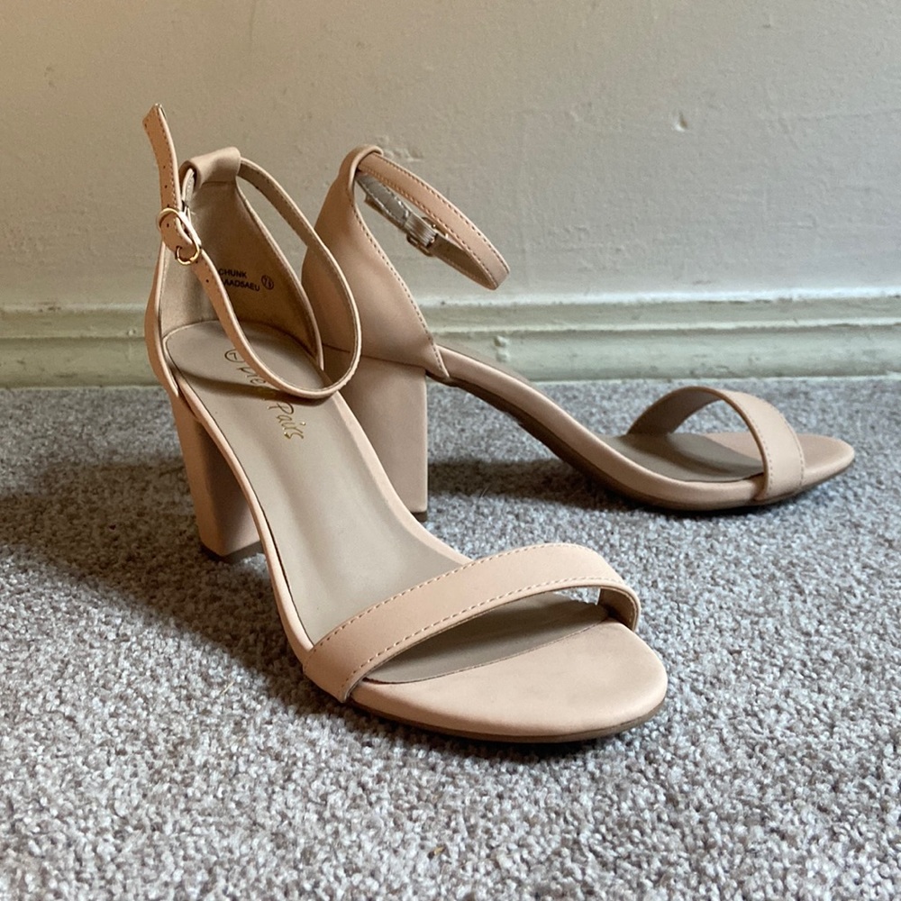 Nude heels